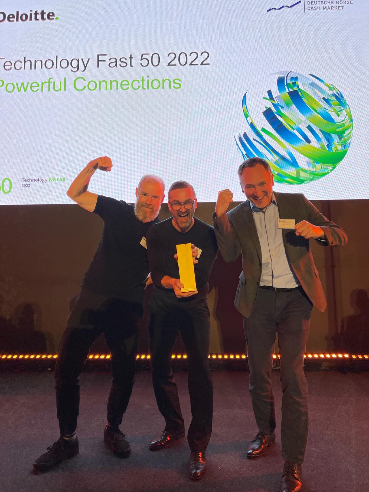 IoT Venture-Gründer mit Preis für den 1. Platz