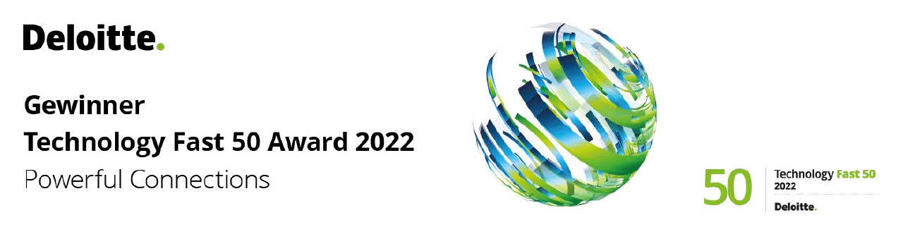 Deloitte Gewinner Technology Fast 50 Award
