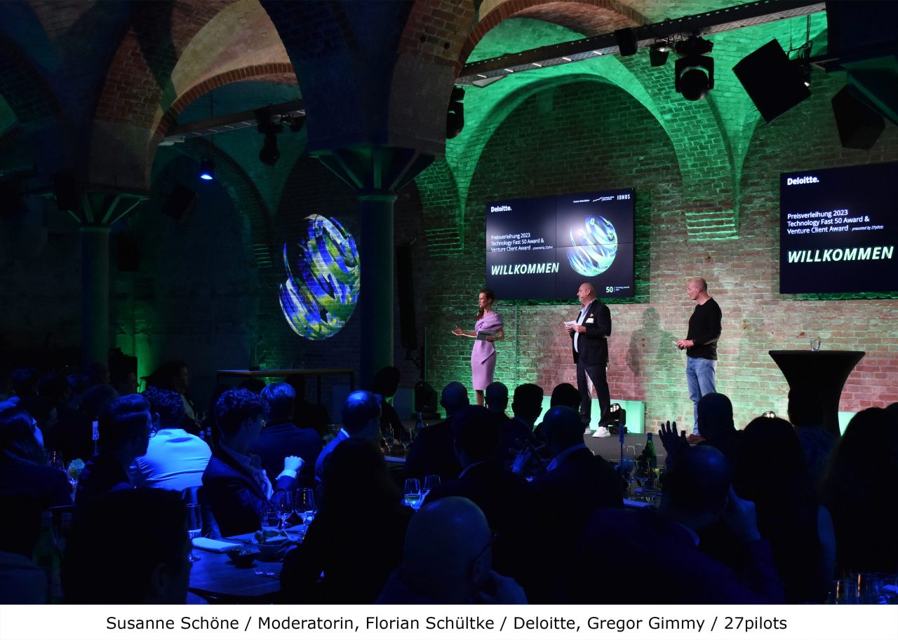 Deloitte Technology Fast 50 Award-Verleihung