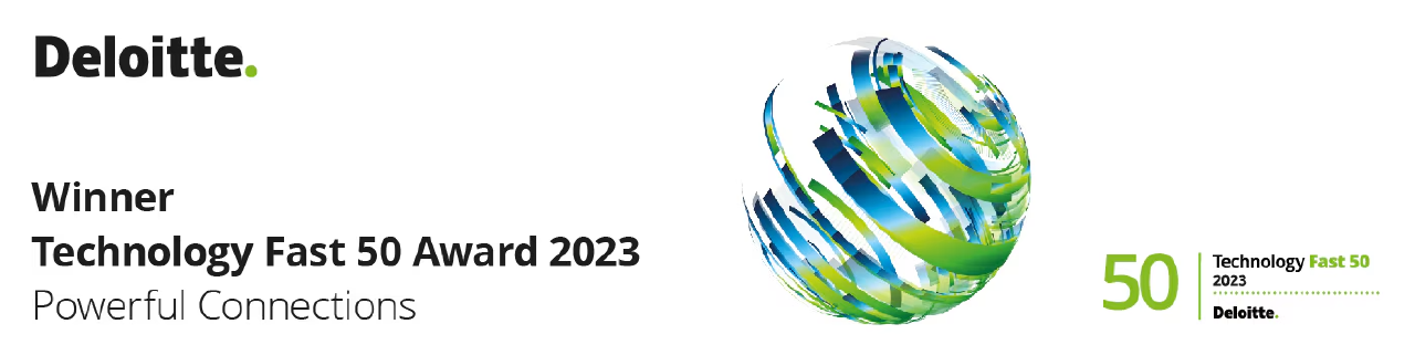 Winner Deloitte Technology Fast 50 Award 2023